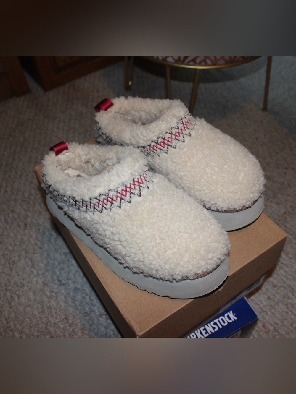 Ugg Platform Sherpa Tazz Braid
